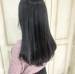 ロング カラー ヘアアレンジ 透明感カラー 古山 結季🌙🖤のヘアスタイル