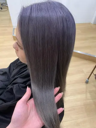 ロング ハイトーン✨艶髪💘 💘 AYANO💘のヘアスタイル