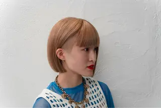 ショート カラー ボブ/レイヤー /艶カラー/sakuのヘアスタイル