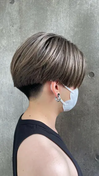 メンズ もりたみかこ 美容師お休み中のヘアスタイル