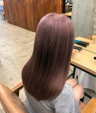 カラー 🍒透明感カラー× 艶髪🍒Mihoのヘアスタイル
