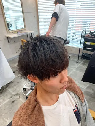 メンズ 佐藤 智弘のヘアスタイル