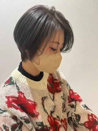 ショート カラー 工藤 惇のヘアスタイル