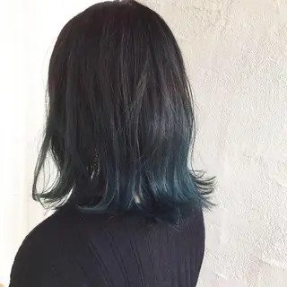ミディアム カラー マンツーマン🪽 三軒茶屋/カンノのヘアスタイル