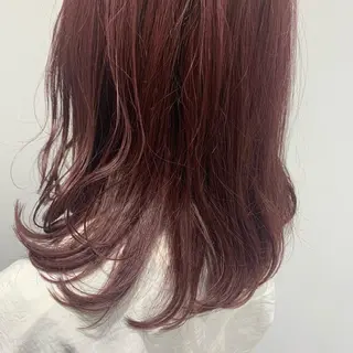 セミロング カラー カンダ ケイタのヘアスタイル