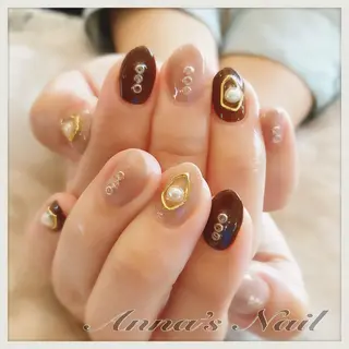 ネイル 清口 杏奈のネイルデザイン