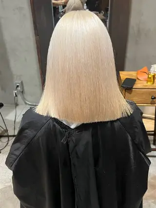 ブリーチ矯正髪質改善 ✨オオエタクミのヘアスタイル