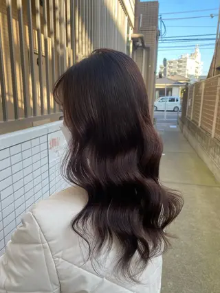 ロング カラー 武田 悠生乃のヘアスタイル