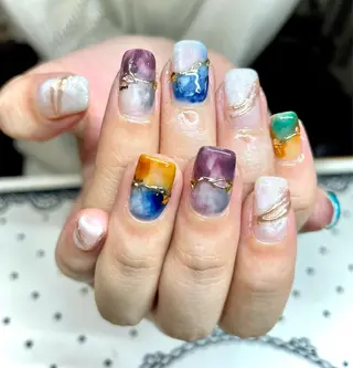 ネイル nailist cocoのネイルデザイン