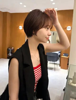 ショート 松村光留 /ショート/ウルフのヘアスタイル