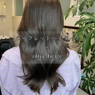 ロング カラー 🤍髪質改善/酸熱× 艶カラー🤍🫧リサのヘアスタイル