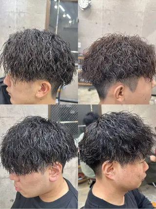 パーマ メンズ 💎メンズパーマ特化 メンズのプロ🥇のヘアスタイル