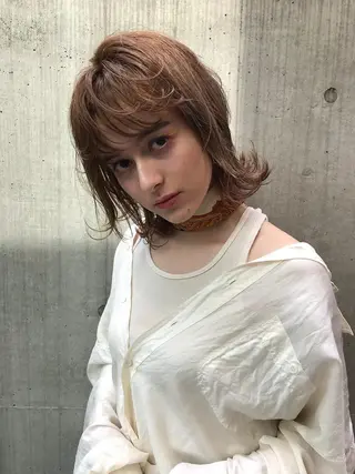 ショート カラー 一ノ瀬 暁のヘアスタイル