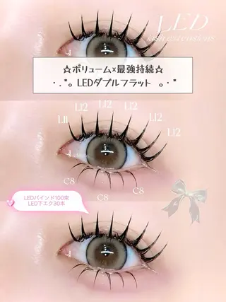 マツエク・マツパ poplin ︴堀内まほのマツエク・マツパデザイン