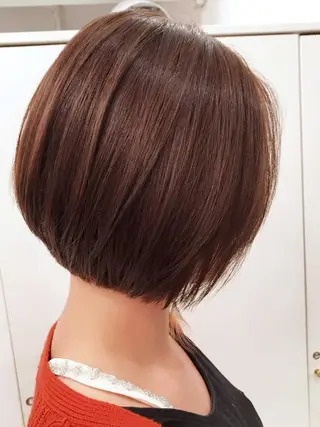ショート カラー 大人女性ショート専門 tomodaのヘアスタイル
