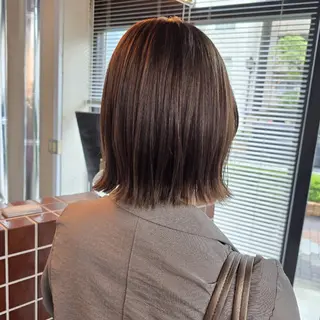 ショート カラー ハヤシ マユ ✂ 府中美容室のヘアスタイル