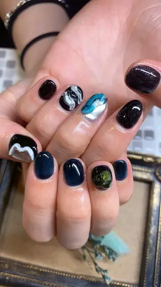 ショート ネイル nailist yuiのネイルデザイン