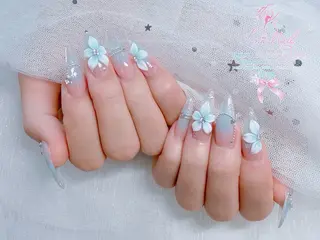 セミロング Linanail Nambaのネイルデザイン