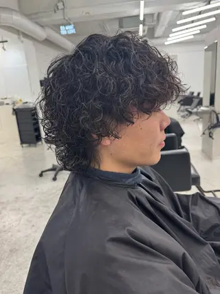 メンズ 柏メンズパーマ特化 蛯谷 晃裕のヘアスタイル