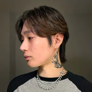 カラー メンズ センターパート特化/ メンズカット/ヒロキのヘアスタイル