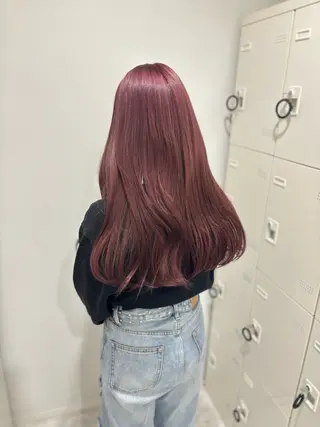 ロング カラー 韓流トレンドヘア 🎀RINAKO🎀のヘアスタイル