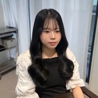 カラー mao 大阪梅田♡韓国ヘアのヘアスタイル