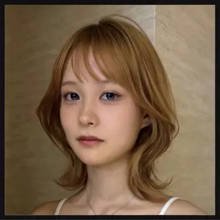 ミディアム 透明感ダブルカラー/ 似合わせボブ👑涼介のヘアスタイル