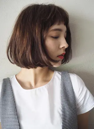 ミディアム 高橋 悠介のヘアスタイル