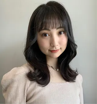 カラー 透明感カラー✂︎ /縮毛矯正/YUKAのヘアスタイル