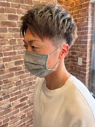 ショート カラー パーマ ヘアアレンジ メンズ キッズ ネイル マツエク・マツパ アイブロウ 久木原 ゆりのヘアスタイル
