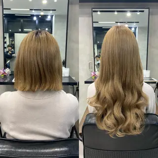 ロング カラー ヘアアレンジ ar+ ❤︎ maiのヘアスタイル