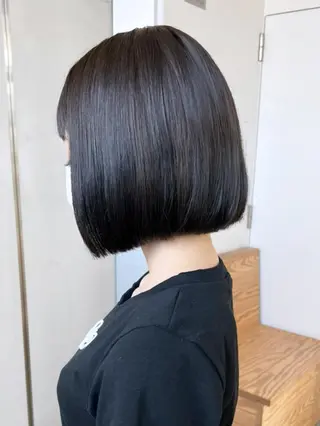 ミディアム パーマ カラー ヘアアレンジ ITbyALBUM 下北沢店のヘアスタイル