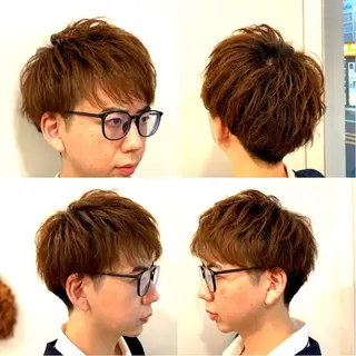 ショート 網野 直哉のヘアスタイル