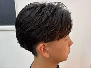 ショート パーマ メンズ 🔥フェードカット/ パーマ特化🔥/森のヘアスタイル