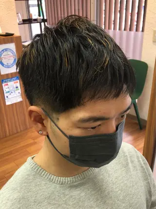 ショート カラー メンズ 🏝川津瑛二🧖♀ 極上パーマ&カラー⭕のエステ・リラクイメージ