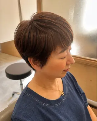 ショート 久木原 ゆりのヘアスタイル