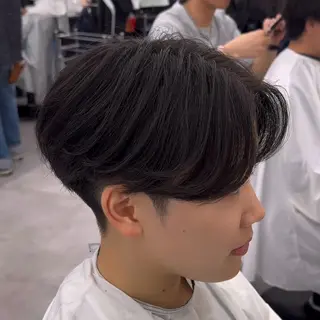 ショート パーマ メンズ 野田 雅之のヘアスタイル
