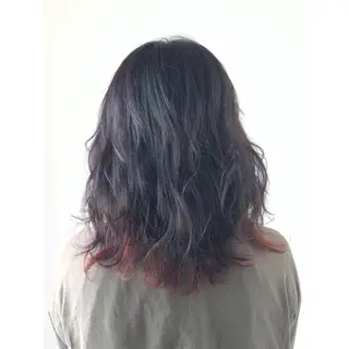 ミディアム カラー 髪質改善特化KIZU /艶髪研究(京都)のヘアスタイル