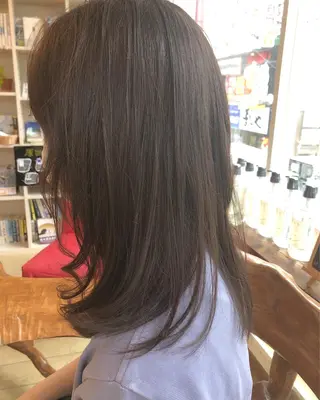 ミディアム ナチュラルオーブン 大村店🍀深松孝枝のヘアスタイル