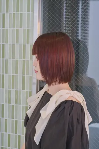 カラー enchanted ...天神大名のヘアスタイル