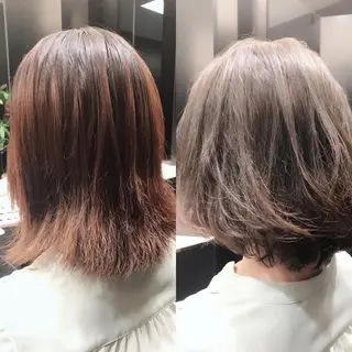 ショート カラー 上條 航平のヘアスタイル