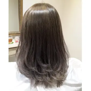 ショート ミディアム セミロング ロング カラー パーマ ヘアアレンジ 韓国♡ハイライト ♡YURIのヘアスタイル