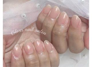 ネイル みゆ🐰 Gloss nailのネイルデザイン