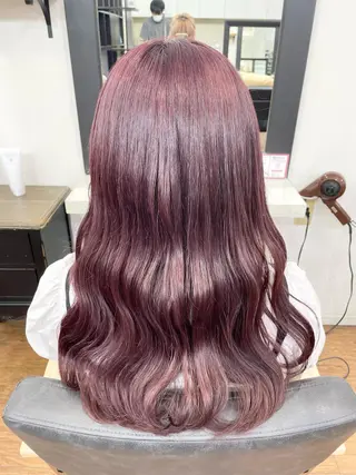 ロング 青木 優歩のヘアスタイル