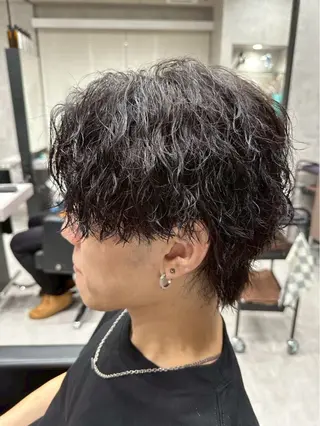パーマ メンズ ⚡️大宮パーマ特化 美容師⚡️ 真裟斗のヘアスタイル