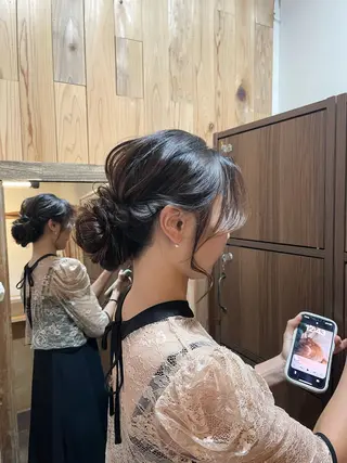 ヘアアレンジ 大村 日向子のヘアスタイル