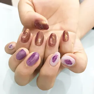 ネイル 板垣 綾乃のネイルデザイン