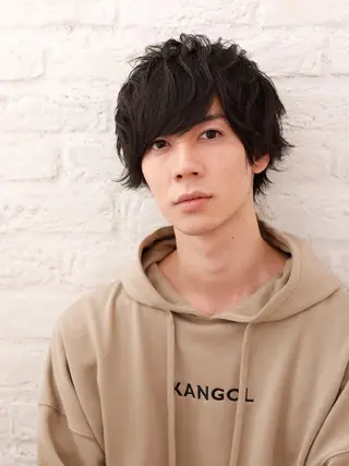 ショート パーマ メンズ 吉祥寺 似合 わせcut/kanaのヘアスタイル