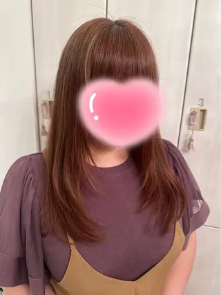 ロング 古澤 由紀子のヘアスタイル