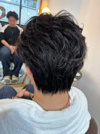 パーマ メンズ 🌀メンズパーマ🌀 平川海夢のヘアスタイル